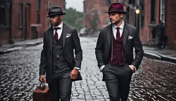 Vêtements masculins des années 20 pour un look authentique